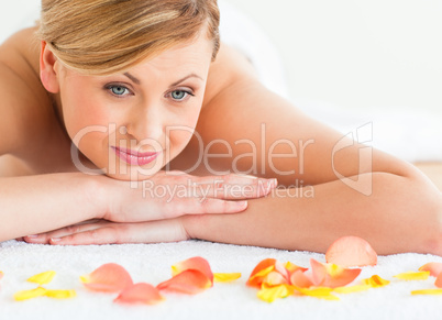 woman enjoy wellness