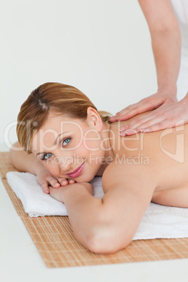 woman enjoy wellness