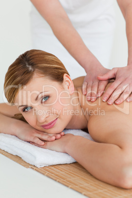 woman enjoy wellness