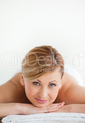 woman enjoy wellness