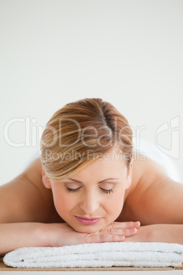 woman enjoy wellness