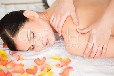 woman enjoy wellness