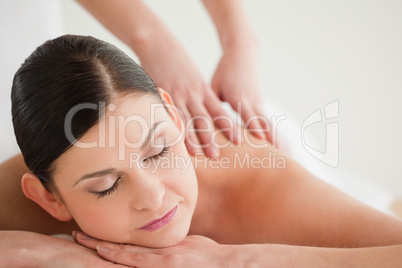 woman enjoy wellness