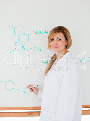 female scientist