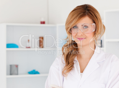 female scientist