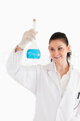Female scientist