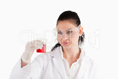 female scientist