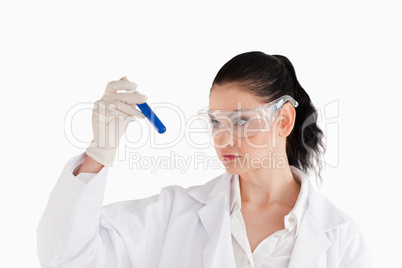 female scientist