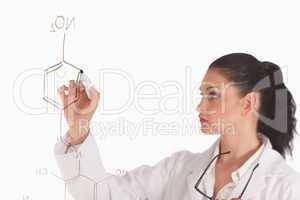 female scientist