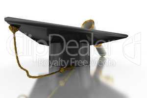 Bachelor's hat and diploma