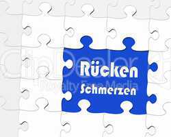 Rücken Schmerzen