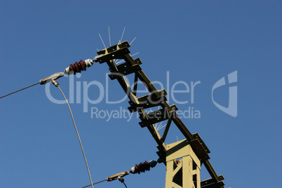 Hochspannungsmast / Electricity pylon