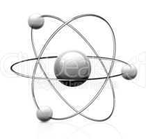 Atom symbol. Vector.