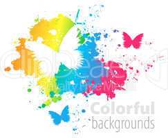 Abstract colorful background