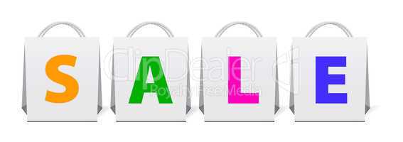 Sale shopping bags