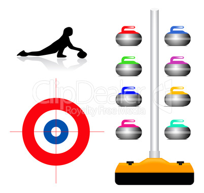 Curling illustration