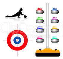 Curling illustration