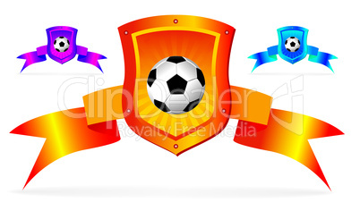 soccer shield background