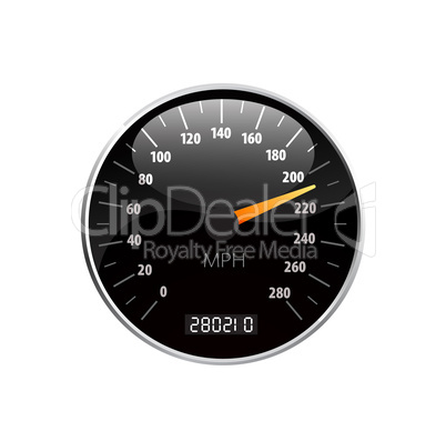 Speedometer vector illustration