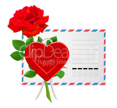 envelope to the St.Valentine