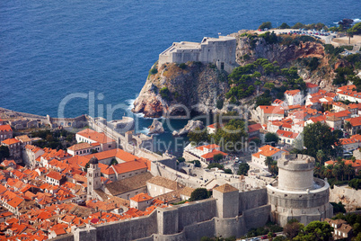 Fort Lovrijenac and Old City of Dubrovnik
