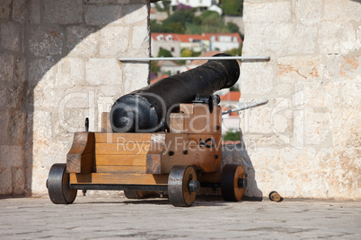 Cannon on the Wall