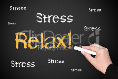 Stress Relax - Business Concept