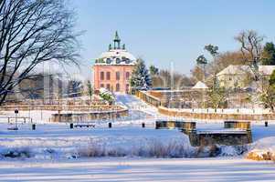 Moritzburg Fasanenschlösschen im Winter - Moritzburg Little Pheasant Castle in winter 01