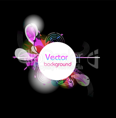 Vector abstract background