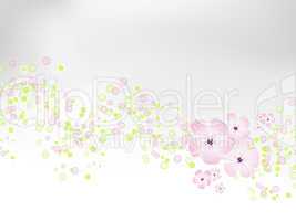 Light flower background - Blumen Hintergrund