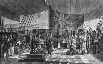 The Christening of the Kings Prime Minister in Hawaii