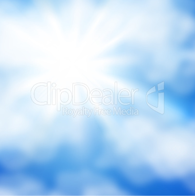 blue sky background