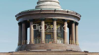 Berlin - Victory Column - from bottom to top w blue sky