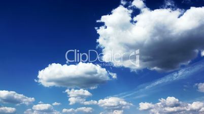 Loopable sky with space for your logo