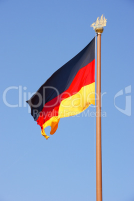 Deutschlandfahne Rathaus Hamburg