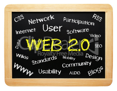 WEB 2.0 - Internet Concept