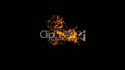 Golden Fireworks and flicker stars,holiday.weapons,explosives,military,war,battlefield,arms,arsenal,firing,Ruins,Design,symbol,dream,vision,idea,creativity,beautiful,vj,art