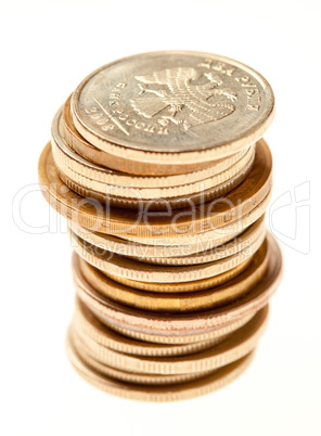Stack of coins