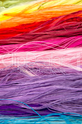 Bunte StoffmusterColorful fabric samples