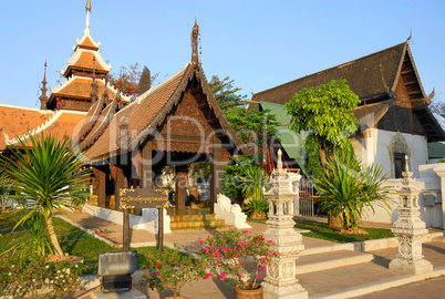 Beschauliche Tempelanlage in Thailand