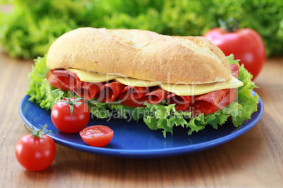 Salami Baguette