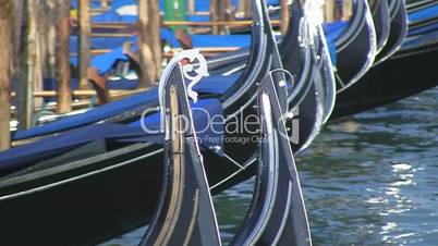 Gondolas in Venedig