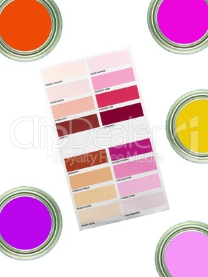 Color Paint Chart