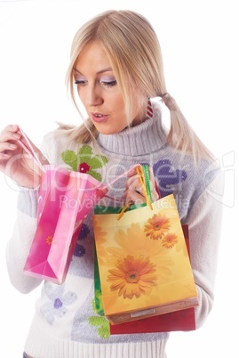 Shopping girl