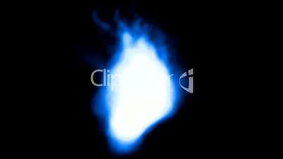 blue fire and smoke.Torches,torch,candles,bright,fire,flame,light,