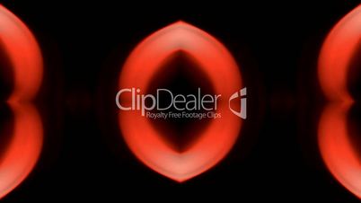 red plastic ring and oval,theater fancy background,Design,symbol,dream,apparitions,idea,creativity