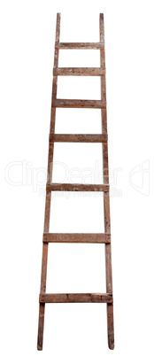 Old wooden ladder