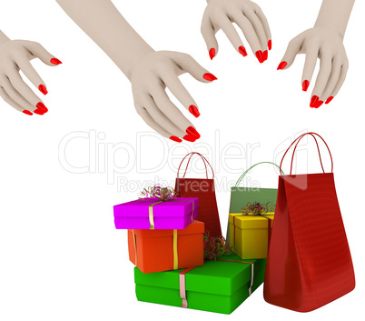 Bags, shopping and gifts