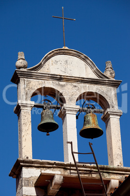 Twin Bells on a Church Roof