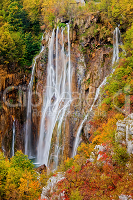 Autumn Waterfall